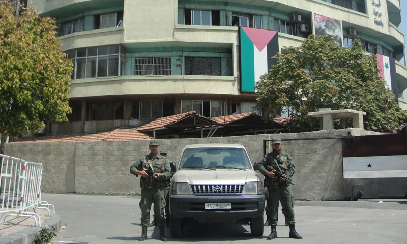 تعبيرية: مبنى الأمن الجنائي فثي دمشق (إنترنت)