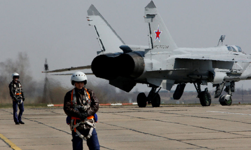 طائرات ميغ روسية في قاعدة حميميم_(انترنت)