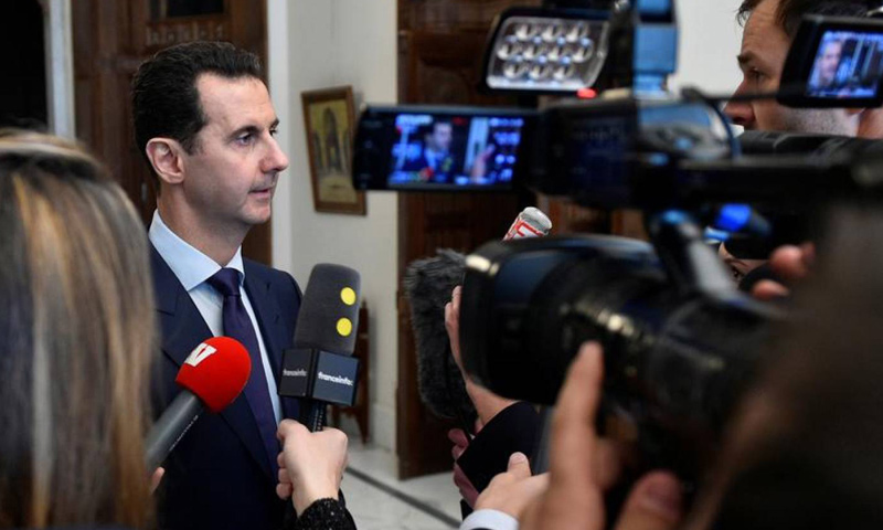 رئيس النظام السوري بشار الأسد_(رويترز)