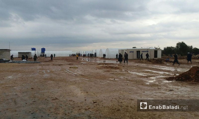زارت عنب بلدي مخيم "إيكدة" للاجئين العراقيين شمال سوريا، اليوم الأحد 8 كانون الثاني