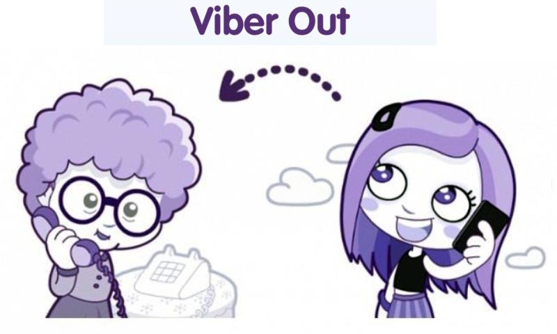 صورة تعبيرية لخدمة "فايبر آوت" (Viber)
