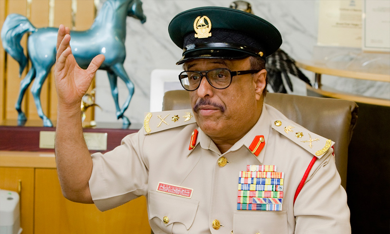 قائد شرطة دبي السابق، ضاحي خلفان (إنترنت)