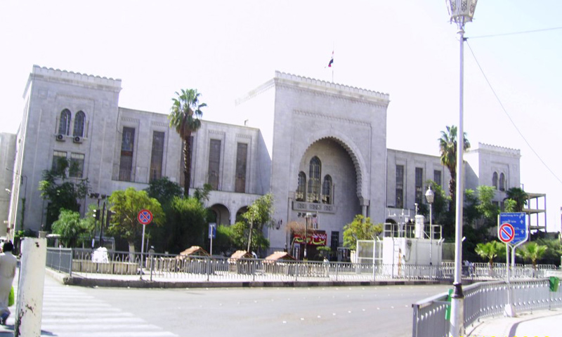 أرشيفية- القصر العدلي في مدينة دمشق (إنترنت)