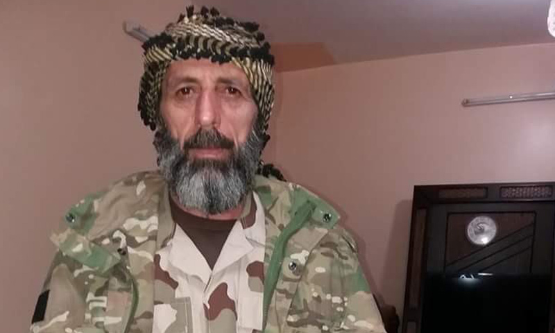 العقيد علي السماحي قتل على يد عناصر "هيئة تحرير الشام" جنوب إدلب- الأربعاء 5 نيسان (تويتر)