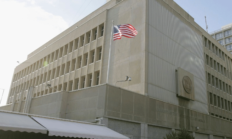 السفارة الأمريكي في تل أبيب، إسرائيل (إنترنت)