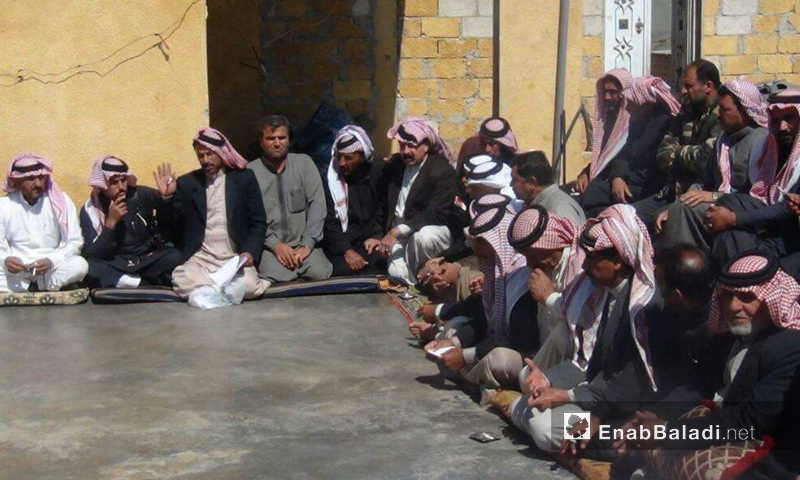 اجتماع قبيلة "بني خالد" في ريف حماة الشمالي- الأربعاء 24 أيار (عنب بلدي)