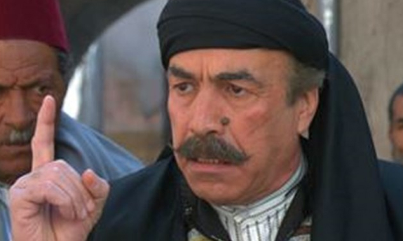 الممثل علي كريّم بشخصية "أبو النار" في باب الحارة - (انترنت)