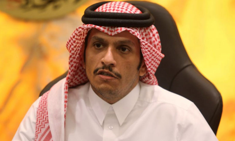 وزير الخارجية القطري محمد بن عبد الرحمن آل ثاني (وكالات)