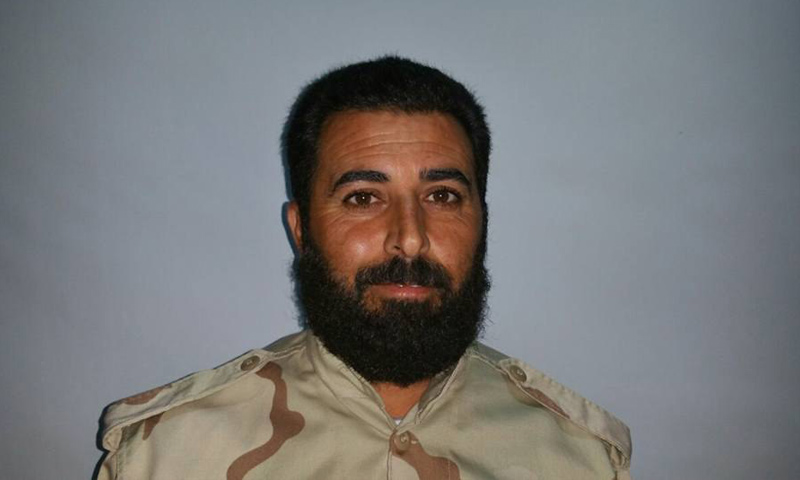 حسام العودات، قائد "كتيبة الفاروق عمر" (إنترنت)