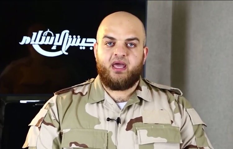 المتحدث السابق لجيش الإسلام إسلام علوش - (انترنت)