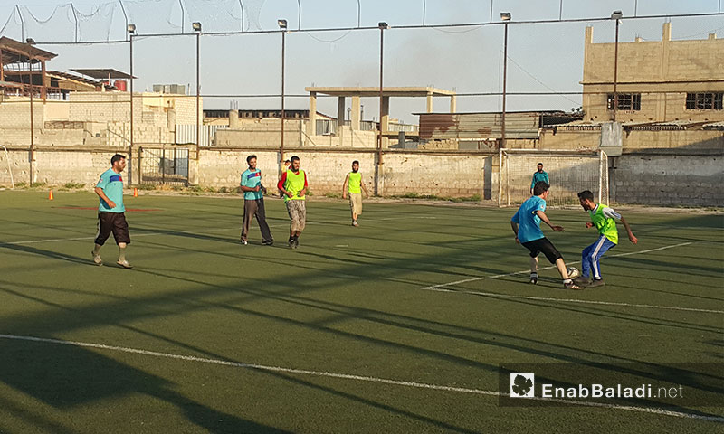 دورة رمضان الرياضية بإشراف نادي دوما في الغوطة الشرقية - 6 حزيران 2017 (عنب بلدي)