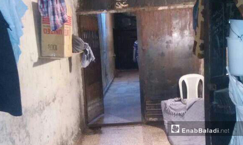 ممر داخلي في سجن حماة المركزي- الأربعاء 14 حزيران (عنب بلدي)