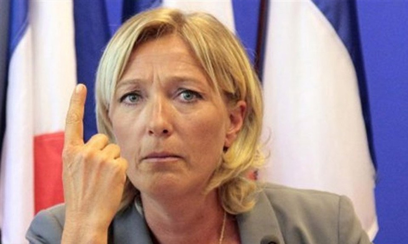 زعيمة اليمين المتطرف الفرنسي مارين لوبان - (انترنت)