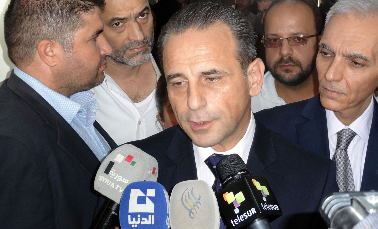 وزير الصحة في حكومة النظام السوري نزار يازجي (سانا)