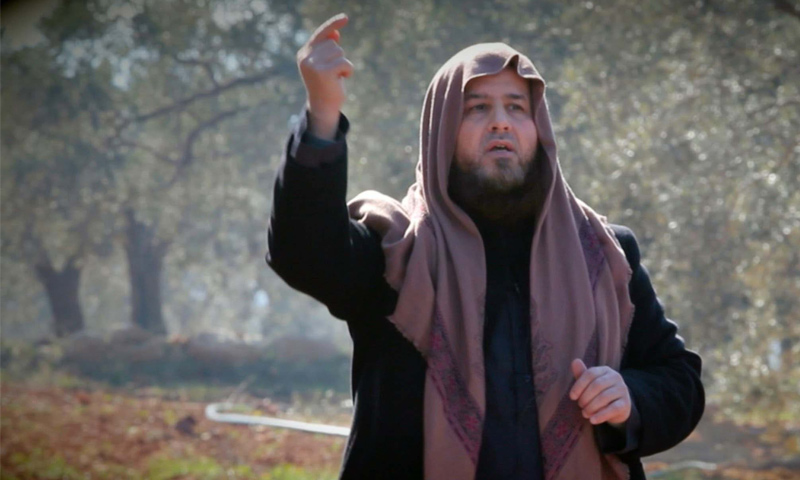 القائد العام لـ"هيئة تحرير الشام" هاشم الشيخ (أبو جابر) - 2017 (يوتيوب)