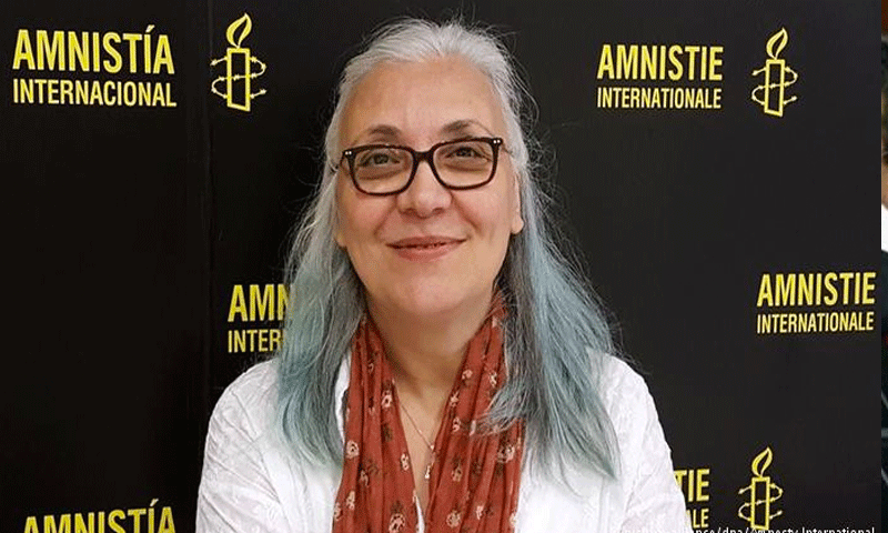 إديل إسر، مديرة مكتب منظمة العفو الدولية في تركيا- اعتقلت 5 تموز 2017 (إنترنت)
