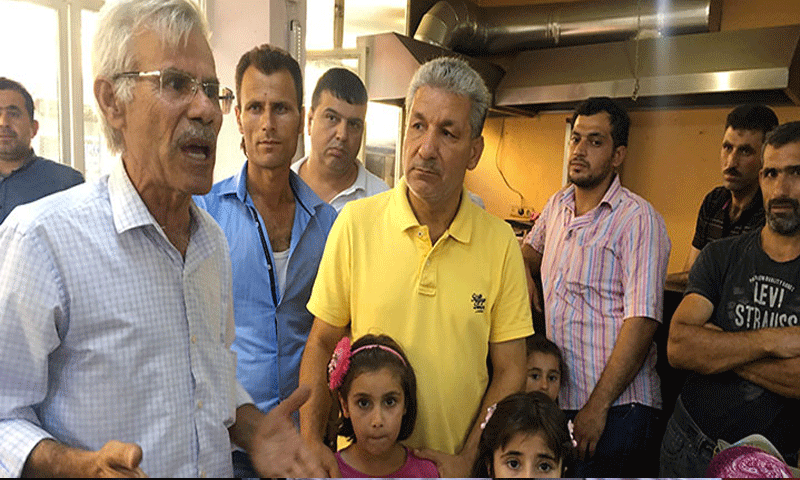محمد صالح علين رئيس جمعية "اللاجئين السوريين التعاونية" في إزمير- الأربعاء 12 تموز (إيجة خبر)
