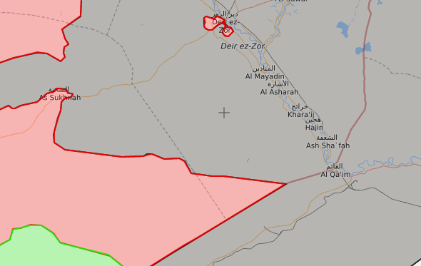 خريطة توضيحية لتقدم قوات الأسد في بادية حمص الشرقية – 21 آب 2017 – (LIVEMAP)