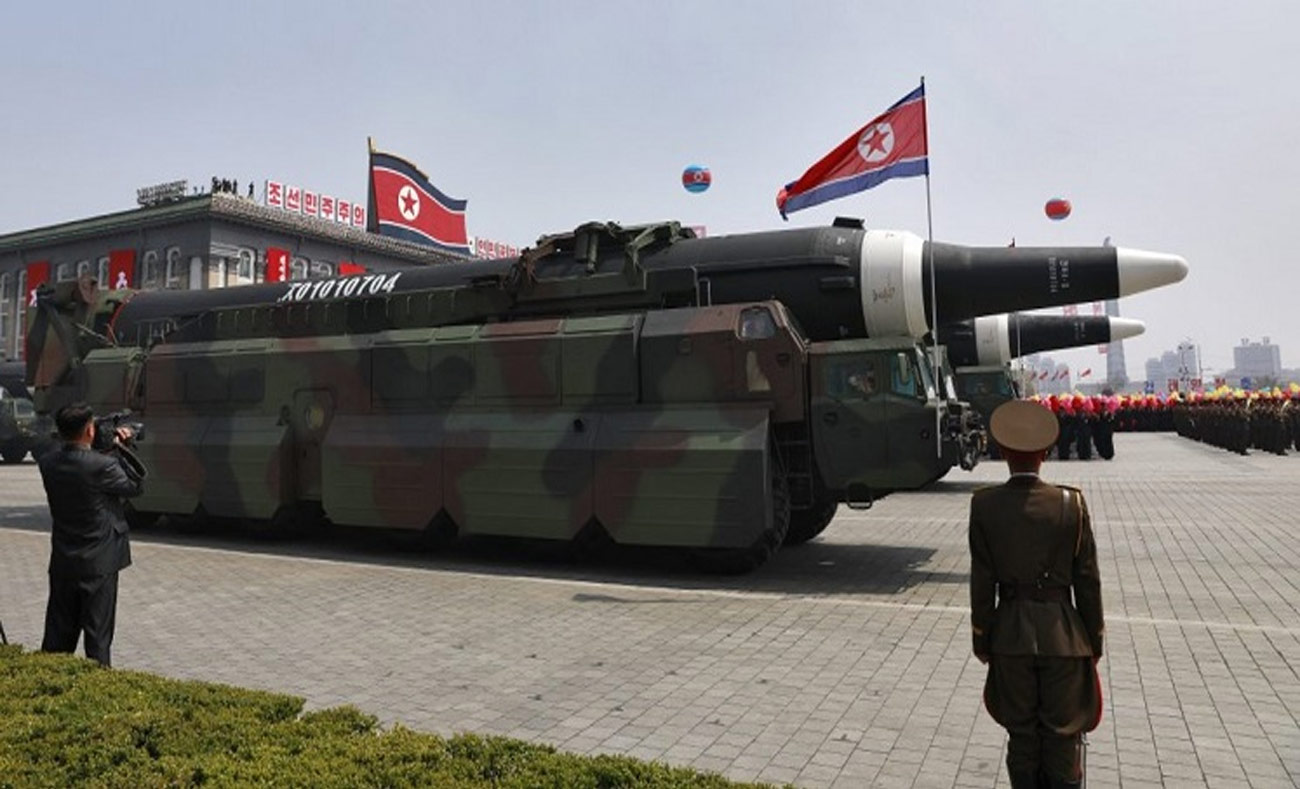 استعراض صواريخ في كوريا الشمالية (إرم نيوز)
