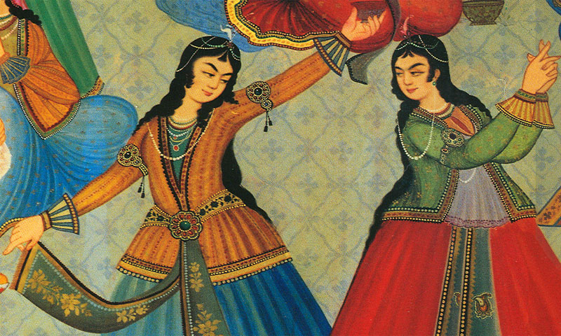 صورة تراثية من الرقص الإيراني (trip101)