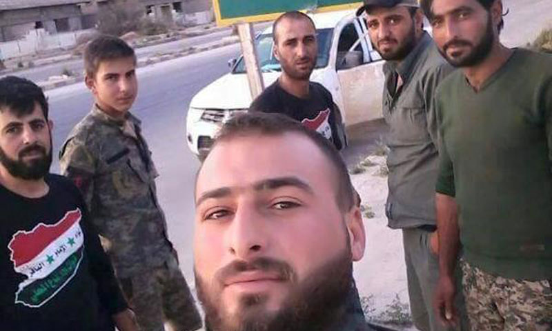 قوات الأسد خلال معارك دير الزور - أيلول 2017 (فيس بوك)