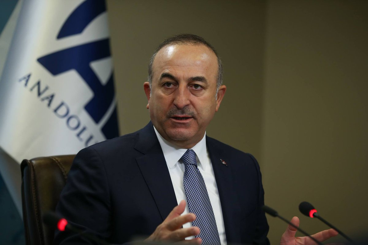 وزير الخارجية التركي، مولود جاويش أوغلو (الأناضول)