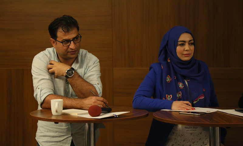 ممثلو وسائل إعلام محلية يشاركون في ملتقى "الإعلام السوري في مواجهة الصحافة الصفراء" - 29 تشرين الأول 2017 (عنب بلدي)