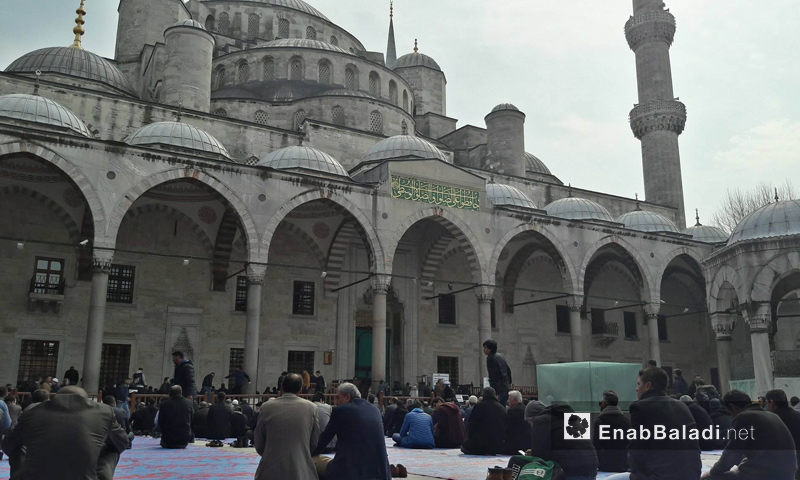 مسجد الفاتح في مدينة اسطنبول التركية - 2017 (عنب بلدي)