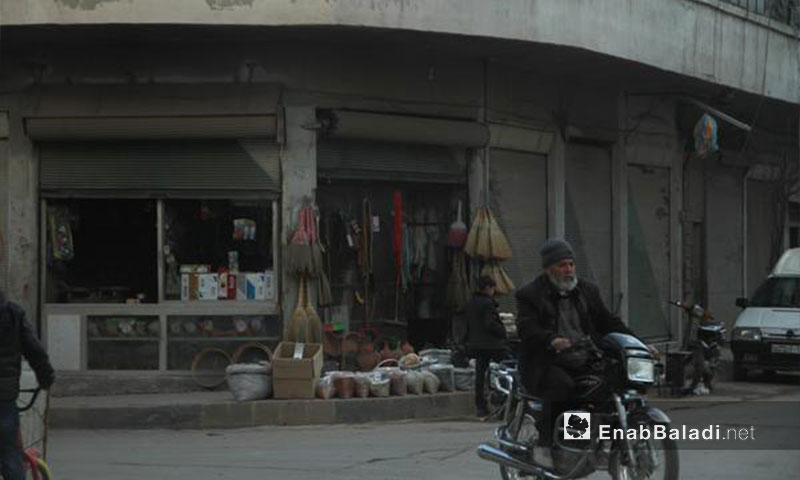 محل تجاري في ريف إدلب - تشرين الثاني 2017 (عنب بلدي)