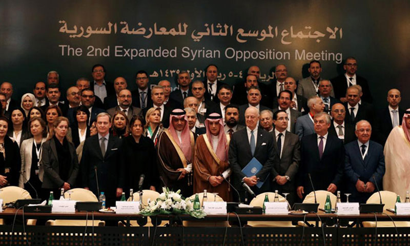 المؤتمر الموسع الثاني للمعارضة السورية في الرياض - 22 تشرين الثاني 2017 (Reuters)