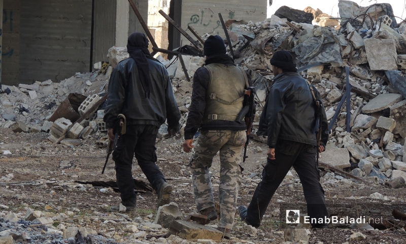 مقاتلو المعارضة في ريف دمشق - 12 أيار 2014 (عنب بلدي)