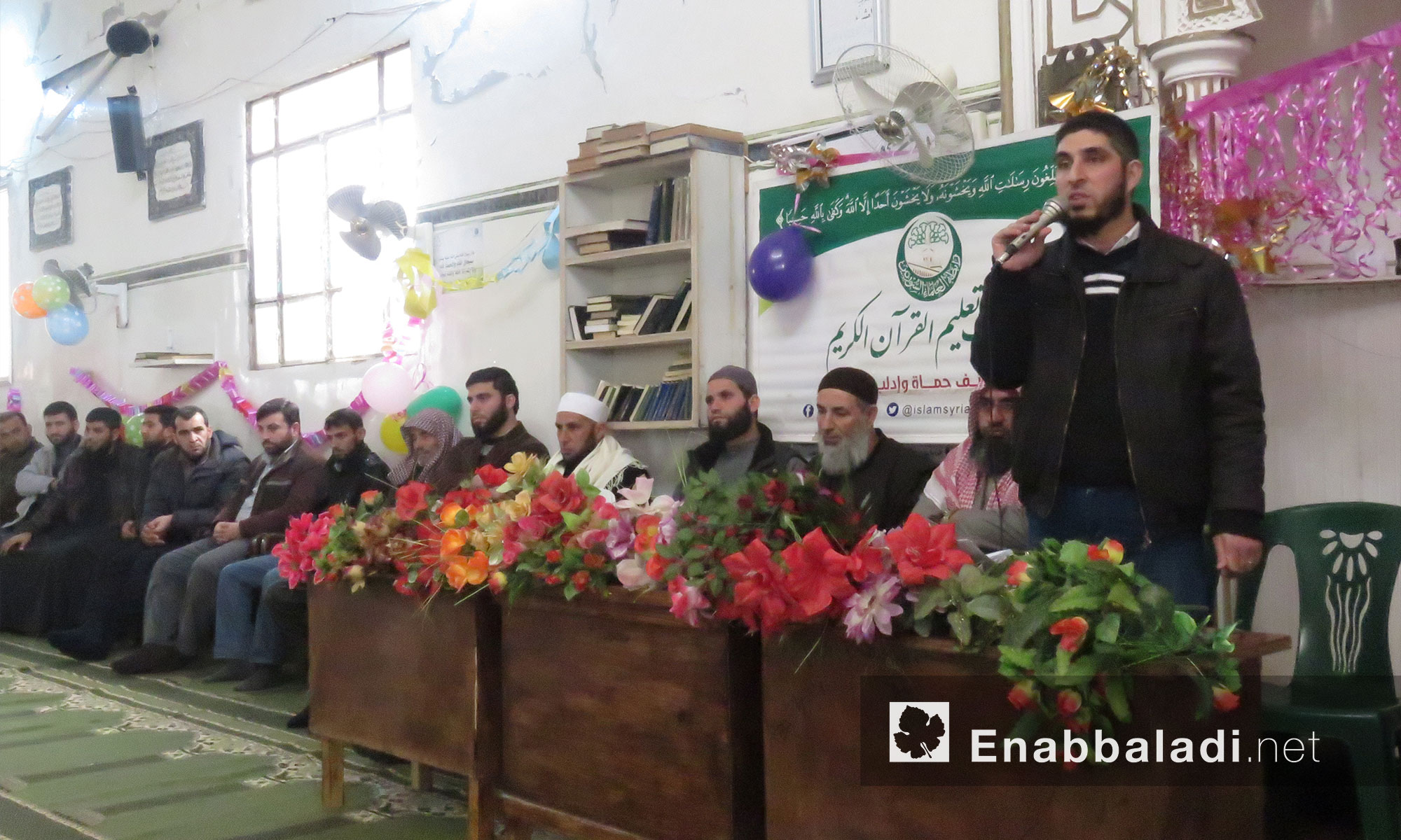  رابطة علماء السوريين  تكرم الطالبات المتوفقات في مشروعي الرشيدي والسفرة بريف ادلب الجنوبي - 30 تشرين الثاني 2017 (عنب بلدي)