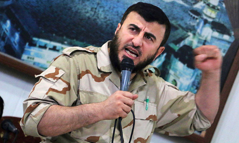 قائد جيش الإسلام سابقًا زهران علوش - (انترنت)