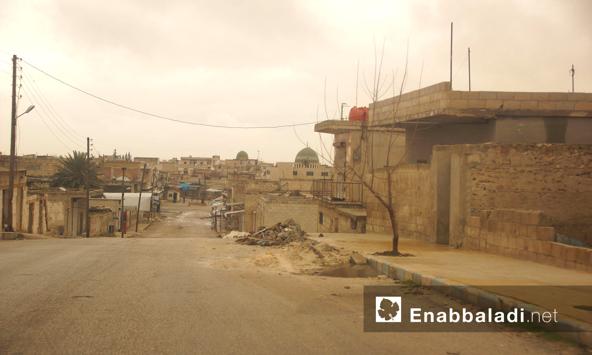 قرية التح بعد نزوح معظم سكانها في ريف إدلب - 9 كانون الثاني 2018 (عنب بلدي)