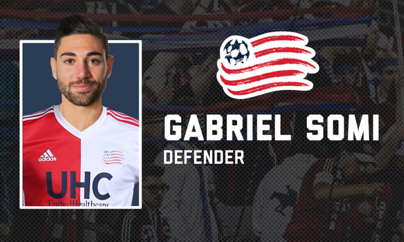 السوري غابرييل سومي لاعب نيو إنجلاد الأمريكي (MLS)