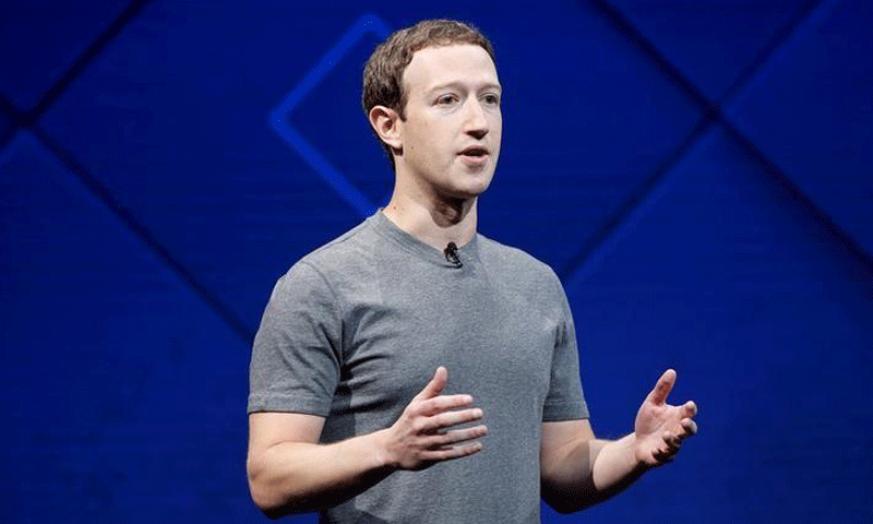 مؤسس "فيس بوك" ومديرها التنفيذي، مارك زوكربيرغ - 18 نيسان 2017 (رويترز)