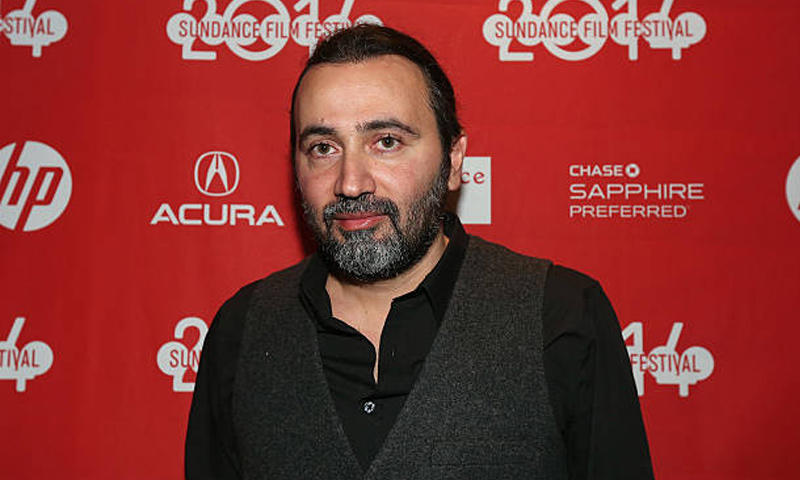 المخرج السوري طلال ديركي في مهرجان "ساندانس" السينمائي عام 2014 (انترنت)