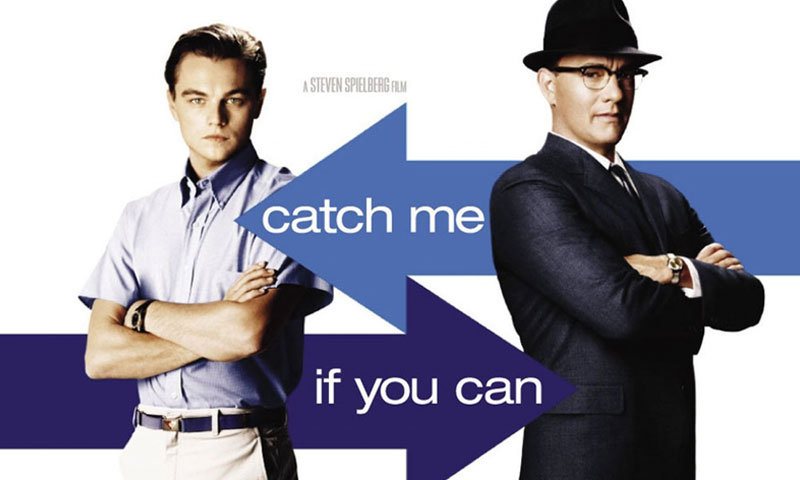 بوستر فيلم "catch me if you can" (wallpaperflare)
