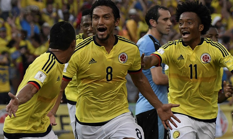 منتخب كولومبيا في تصفيات كأس العالم لمونديال روسيا 2018 (موقع فيفا)

