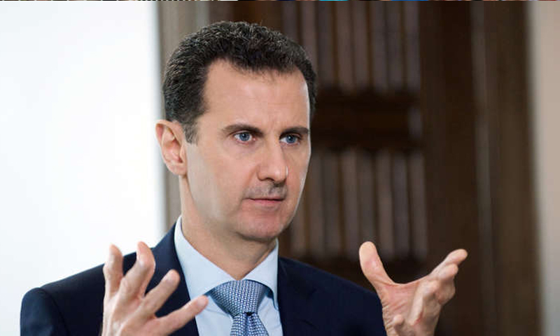 رئيس النظام السوري، بشار الأسد (صفحة رئاسة الجمهورية)