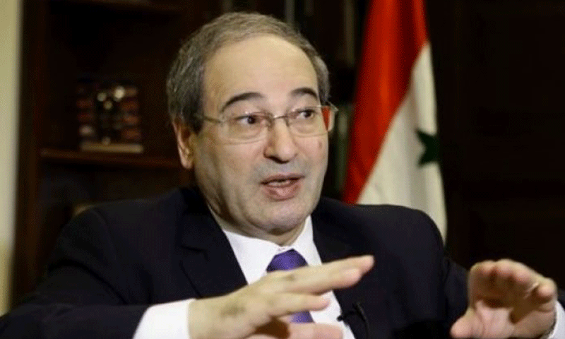 فيصل المقداد نائب وزيرر الخارجية السوري (AFP)