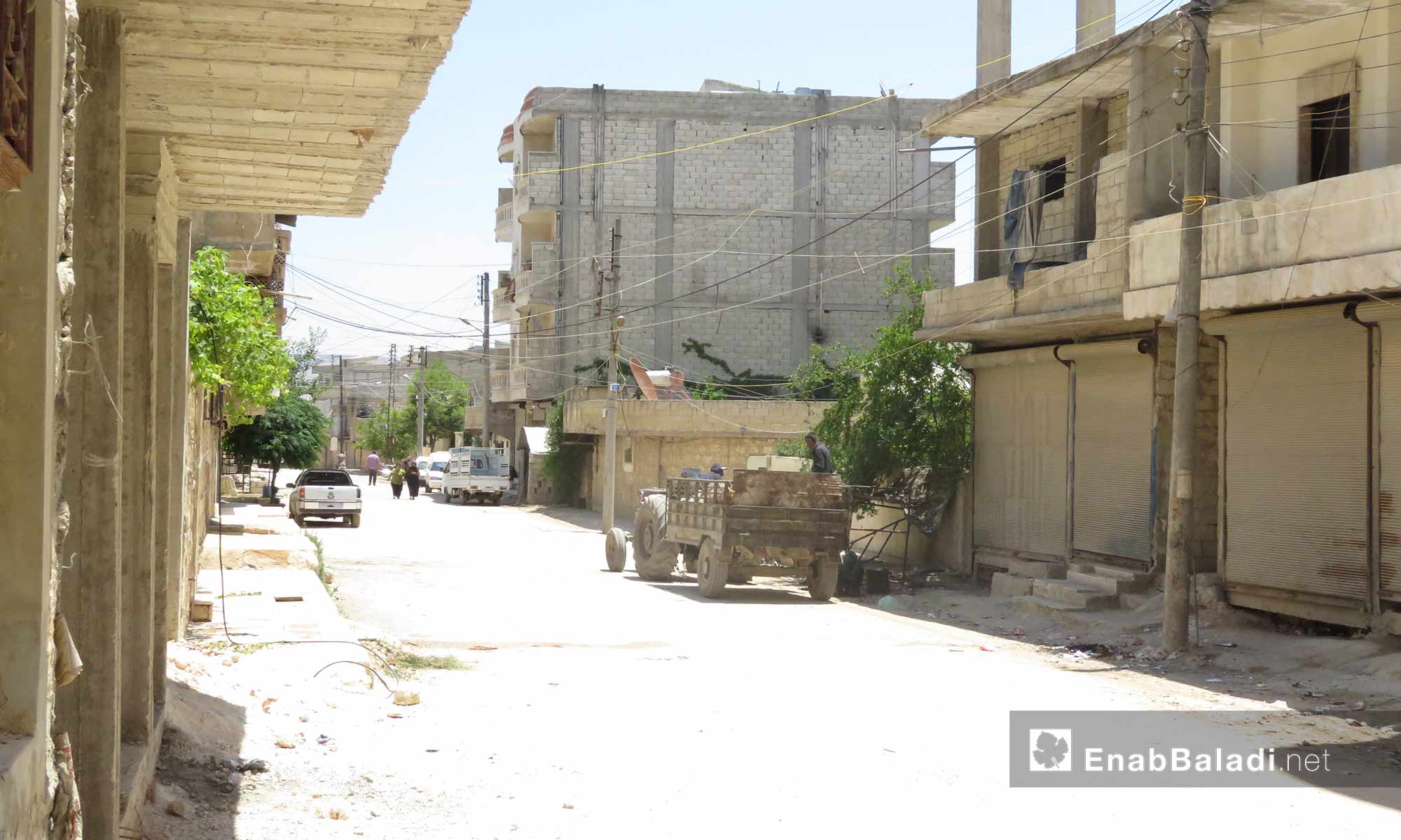أحياء من مدينة عفرين في ريف حلب _ 21 حزيران 2018 (عنب بلدي)