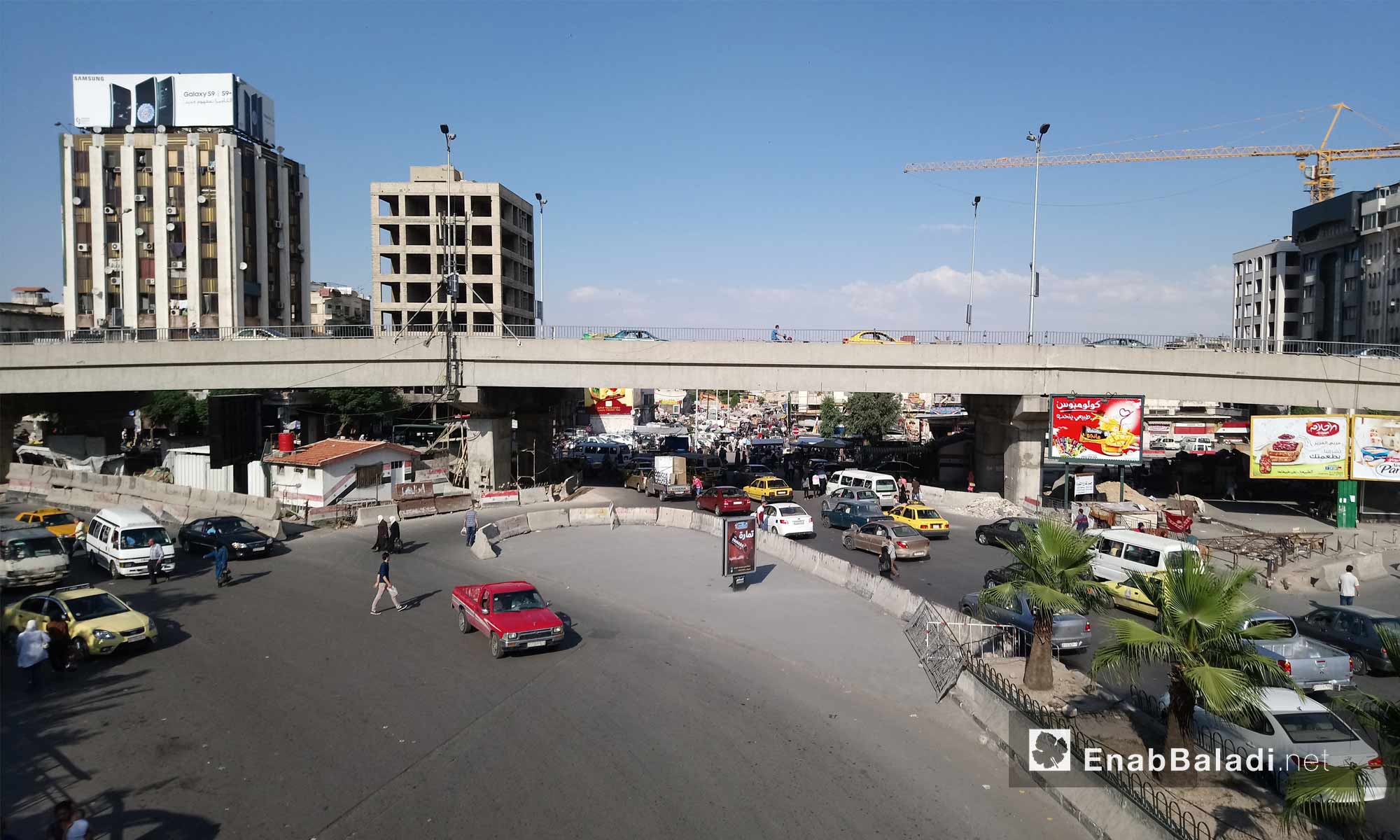 شارع الثورة في العاصمة دمشق - 6 من حزيران 2018 (عنب بلدي)