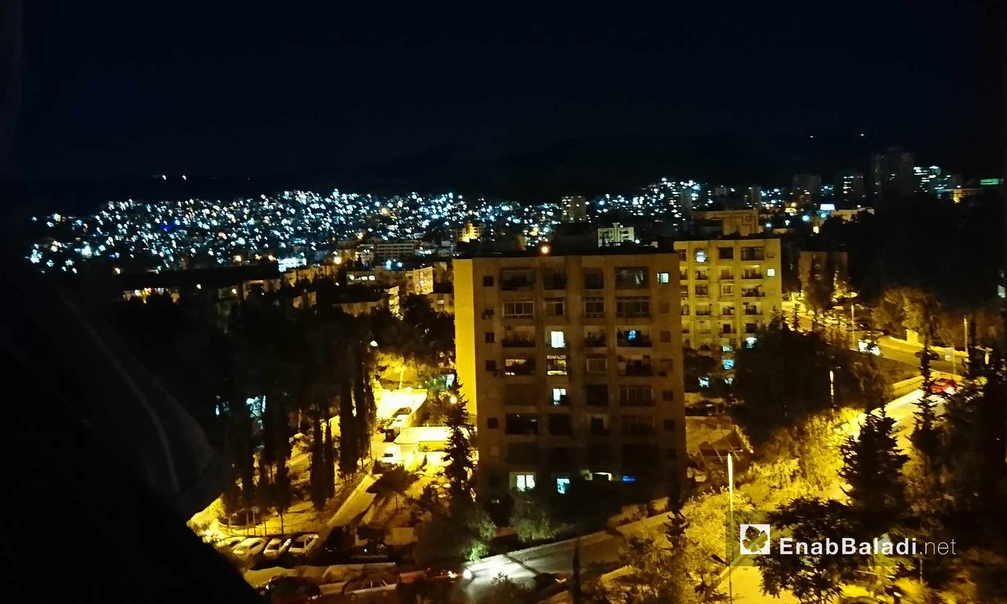 مشروع دمر ليلًا في دمشق - 22 حزيران 2018 (عنب بلدي)