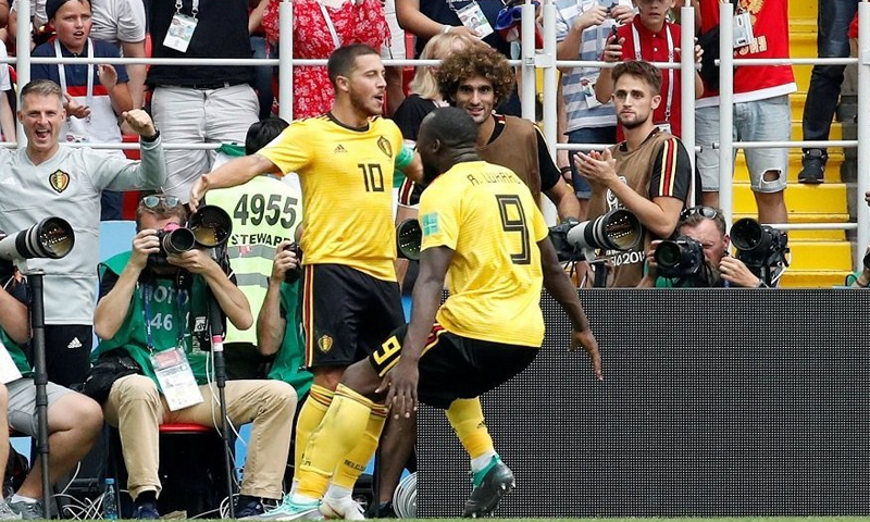بلجيكا تحقق فوزًا على تونس بخماسية- 23 من حزيران (رويترز)