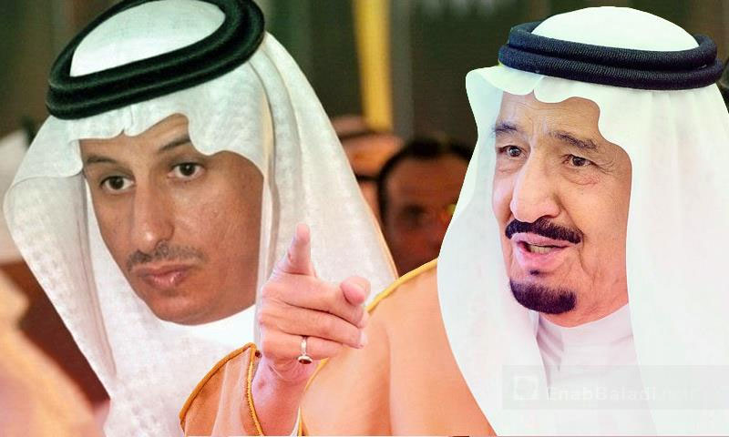 الملك سلمان بن عبد العزيز وأحمد الخطيب (تعديل عنب بلدي)