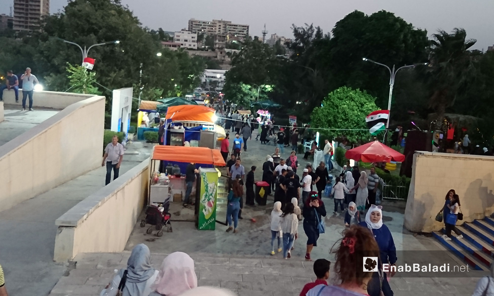 معرض الزهور في دمشق - 29 حزيران 2018 (عنب بلدي)