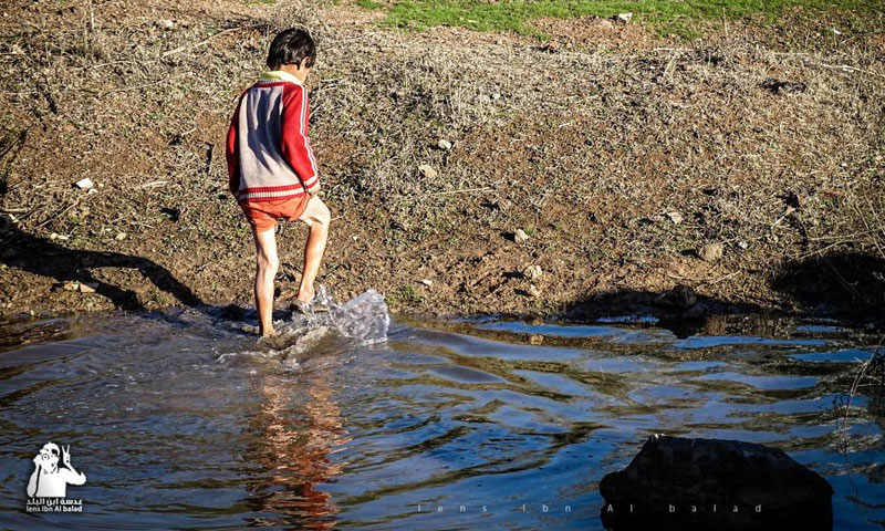 تلوث المياه في درعا يسبب التهاب الكبد "A" عام 2016 (عدسة ابن البلد)