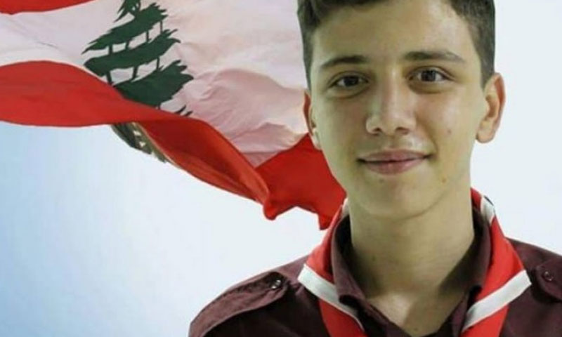 الشاب اللبناني مصطفي دياب (مواقع لبنانية)