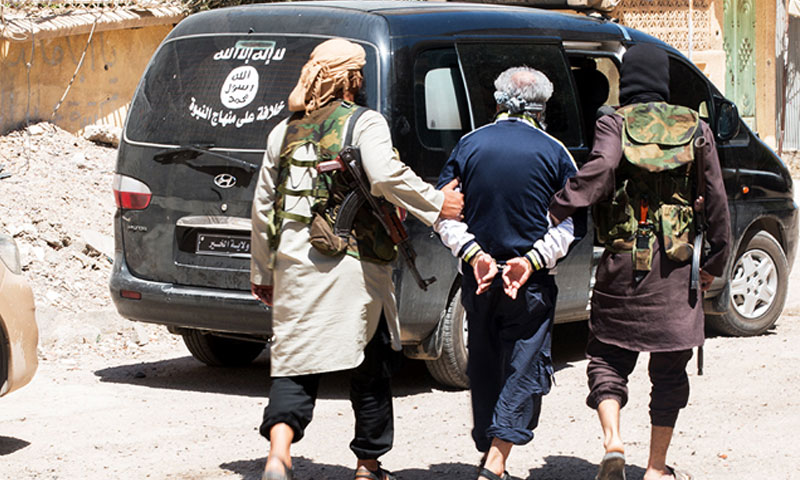مقاتلي تنظيم الدولة في محافظة دير الزور 2016 (أعماق)